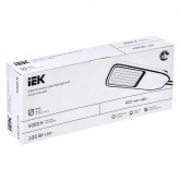 Консольный светодиодный светильник ИЭК LED ДКУ 1004-150Ш 150W 5000K IP65 серый d60mm