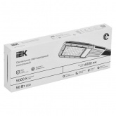 Консольный светодиодный светильник ИЭК LED ДКУ 1011-50Ш 50W 5000K IP65 черный d50mm