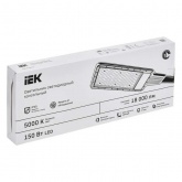 Консольный светодиодный светильник ИЭК LED ДКУ 1011-150Ш 150W 5000K IP65 черный d50-60mm
