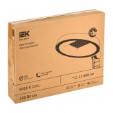 Консольный светодиодный светильник ИЭК LED ДКУ Парк 2001-100Д 100W 5000K IP65 черный d50-60mm