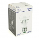 Лампа аккумуляторная Feron EL116 A80 12W 6500K Е27 AC/DC 960Lm Li-Ion аккумулятор 3,7V 1200mAh 3ч