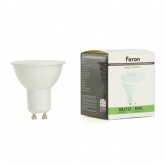 Лампа аккумуляторная Feron EL110 MR16 5W 4000K GU10 AC/DC 400Lm Li-Ion аккумулятор 3,7V 300mAh 2,5ч