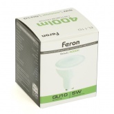Лампа аккумуляторная Feron EL110 MR16 5W 4000K GU10 AC/DC 400Lm Li-Ion аккумулятор 3,7V 300mAh 2,5ч