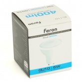 Лампа аккумуляторная Feron EL110 MR16 5W 6500K GU10 AC/DC 400Lm Li-Ion аккумулятор 3,7V 300mAh 2,5ч