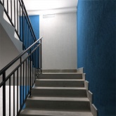 Светодиодный аварийный светильник Feron EL14 22LED AC/DC время работа 3/5 часов черный