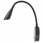 Светильник светодиодный ИЭК 4701 настенный 3W 3000K IP20 Черный