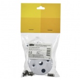 Комплект для подвесного монтажа ИЭК белый для светильников PRO 1020/1022