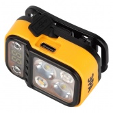 Фонарь налобный ЭРА Практик GA-813 3+3W аккумуляторный, сенсорное управление, дисплей, 4 режима