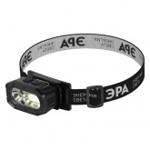 Фонарь налобный ЭРА GA-814 5W COB + 5W LED аккумуляторный, 5 режимов сенсорное управление