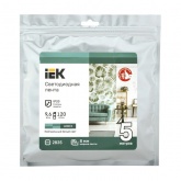 Лента светодиодная ИЭК LED LSR 2835 NW 120Led/m 9,6W/m 12V IP20 4000K белый 8mm (уп. 5м)