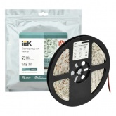 Лента светодиодная ИЭК LED LSR 2835 NW 120Led/m 9,6W/m 12V IP65 4000K 8mm (уп. 5м)