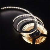 Лента светодиодная ИЭК LED LSR 2835 WW 120Led/m 12W/m 3000K 24V IP20 теплый белый 8mm (уп. 5м)