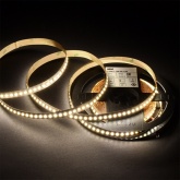 Лента светодиодная ИЭК LED 2835 168Led/m 14W/m 3000K 24V IP20 теплый белый 10mm (уп. 5м)
