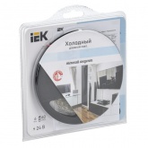 Лента светодиодная ИЭК LED LSR 2835 W 60Led/m 6W/m 6500K 24V IP20 белый 8mm (уп. 5м)