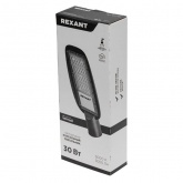 Консольный светодиодный светильник Rexant ДКУ-03 30W 5000K ШC IP65 черный d50mm