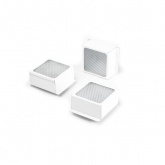 Светильник светодиодный ЭРА Домино DVO21-08-O-4K80-5 8W 4000K 650Lm опал грильято белый 100х100