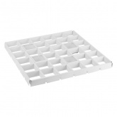 Светильник светодиодный ЭРА Домино DVO21-08-O-4K80-5 8W 4000K 650Lm опал грильято белый 100х100