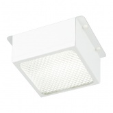 Светильник светодиодный ЭРА Домино DVO21-08-O-4K80-5 8W 4000K 650Lm опал грильято белый 100х100