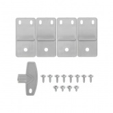 Щит накладной Rexant ЩМПп с монтажной панелью 700х500х250мм ABS УХЛ1 IP65