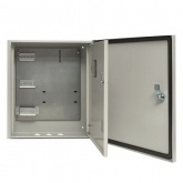 Щит учетный двухдверный ЩУ-3/1-1 EKF Basic(445х400х150) 12 модулей IP54