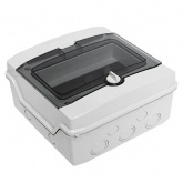 Щит распределительный EKF PROxima Unix65 IP65 8 модулей навесной пластиковый