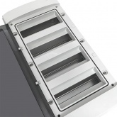 Щит распределительный EKF PROxima Unix65 IP65 48(4х12) модулей навесной пластиковый