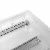 Встраиваемый силовой щит EKF PROxima Nova (1х12) 12 модулей с металлической дверью IP41 белый