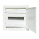 Встраиваемый силовой щит EKF PROxima Nova (1х12) 12 модулей с металлической дверью IP41 белый