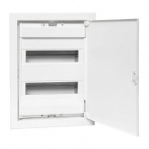 Встраиваемый силовой щит EKF PROxima Nova (2х12) 24 модуя с металлической дверью IP41 белый