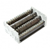 Модульный распределительный блок (кросс-модуль) EKF 4х15 контактов 125A