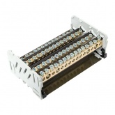 Модульный распределительный блок (кросс-модуль) EKF 4х15 контактов 125A