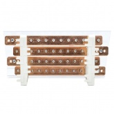 Шинный распределительный блок EKF ШРБ-400 1хМ8+9хМ6