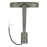 Светильник светодиодный садово-парковый ЭРА SPP-505-0-30K-050 50W 3000K 7000Lm IP65 КСС Д серый