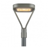 Светильник светодиодный садово-парковый ЭРА SPP-505-0-30K-050 50W 3000K 7000Lm IP65 КСС Д серый