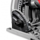 Пила циркулярная КВТ погружная ПП-60н Профи мощностью 1200 ВТ с направляющей шиной