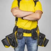 Сумка-пояс монтажника Navigator 80394 NTA-Bag05 (поясная, с подтяжками) пятимодульная