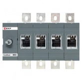 Рубильник EKF PROxima TwinBlock 800A 4P без рукоятки управления (выключатель нагрузки)