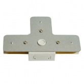 Коннектор Feron LD1019 Т-образный для шинопровода, белый, для CAB1007