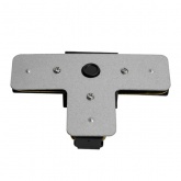 Коннектор Feron LD1019 Т-образный для шинопровода, черный, для CAB1007