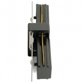 Коннектор Feron LD1020 прямой для шинопровода, черный, для CAB1007