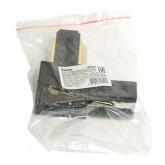 Коннектор Feron LD1021 угловой для шинопровода, черный, для CAB1007