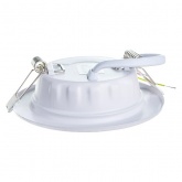 Светильник светодиодный ИЭК LED ДВО 1611 7Вт 4200K 380Lm IP20 круг белый d70/D95x35mm