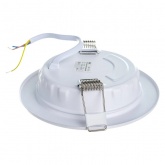 Светильник светодиодный ИЭК LED ДВО 1612 9Вт 3000K 620Lm IP20 круг белый d90/D118x35mm