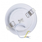 Светильник светодиодный ИЭК LED ДВО 1612 9Вт 3000K 620Lm IP20 круг белый d90/D118x35mm