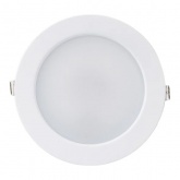 Светильник светодиодный ИЭК LED ДВО 1621 12Вт 4200K 1020Lm IP20 со стеклом круг d125/D160x37mm