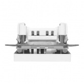 Механизм выключателя 1-клавишного EKF с подсветкой 10А Эпика белый