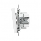 Механизм 1-клавишной кнопки EKF 10А Эпика белый