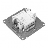 Механизм 2-клавишной кнопки EKF 10А Эпика белый