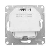 Механизм розетки EKF 2P+E 16А с USB-C - 2шт со шторками Эпика белый