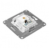 Механизм розетки EKF простой TV 5-862МГц Эпика белый